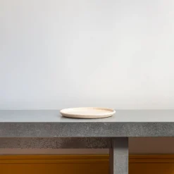 Plat rond Réfectoire - Sable Brillant