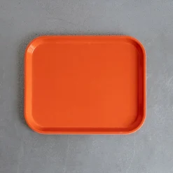 Plateau en fibre de verre - Orange Citrus