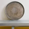 Plateau rond en métal - Vintage