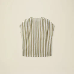 Pomandère - Chemise rayée - Pistachio