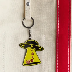Porte-clés en métal Merci UFO - Merci