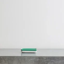 Porte-savon porcelaine - Blanc