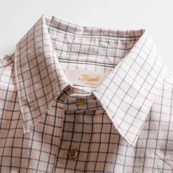 Prequel - Chemise à carreaux Relief - Beige