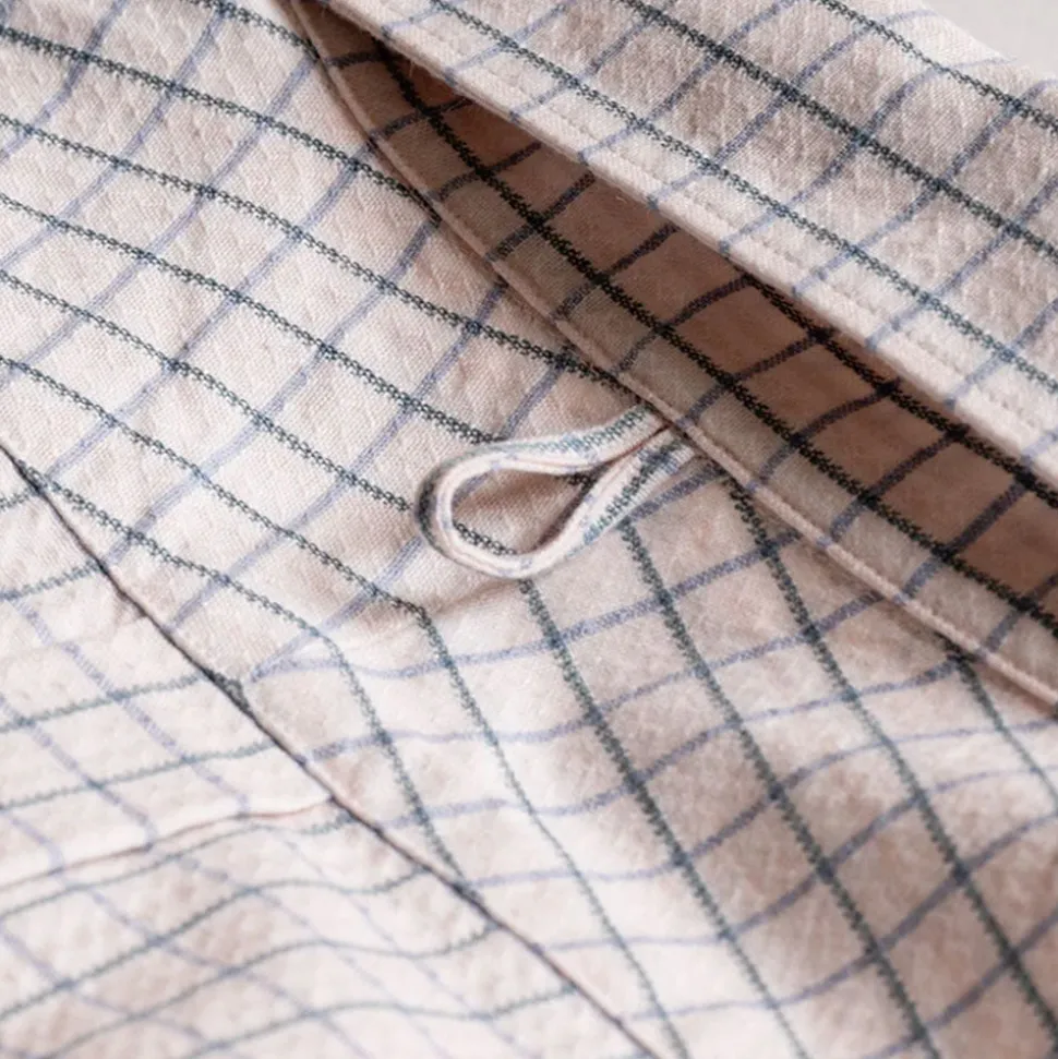 Prequel - Chemise à carreaux Relief - Beige