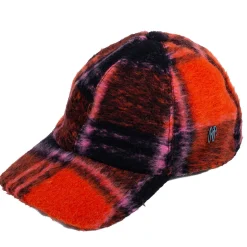Raffaello Bettini - Casquette Rayée -Rose/Orange