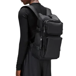 Rains - Sac Trail Cargo Backpack - Noir
