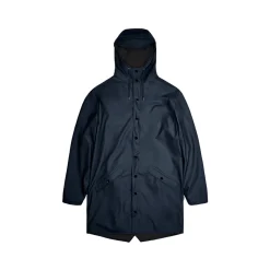 Rains - Veste Imperméable Longue - Marine