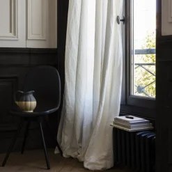 Rideau en gaze de coton - Blanc de Meudon