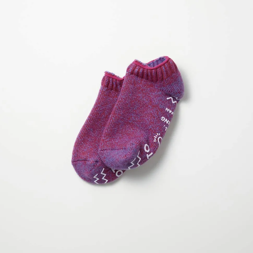 Rototo - Chaussettes Chiné - Rose