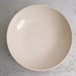 Saladier en grès fin - Blanc