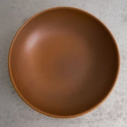 Saladier en grès fin - Cannelle
