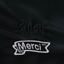 Schott x Merci - Bomber Vintage - Noir