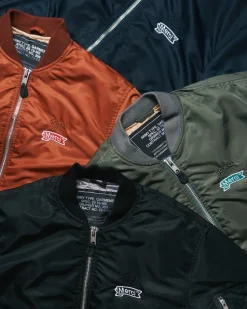Schott x Merci - Bomber Vintage - Noir