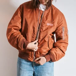 Schott x Merci - Bomber Vintage - Marron