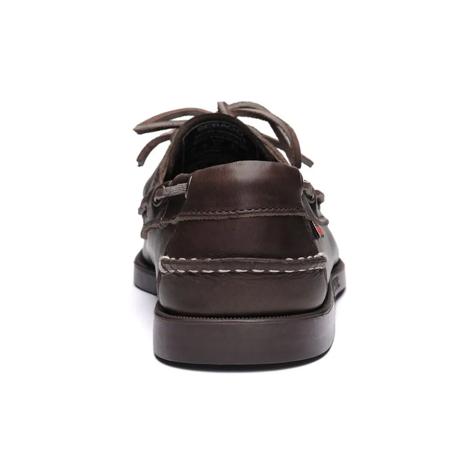 Sebago - Mocassins Portland Waxed - Marron