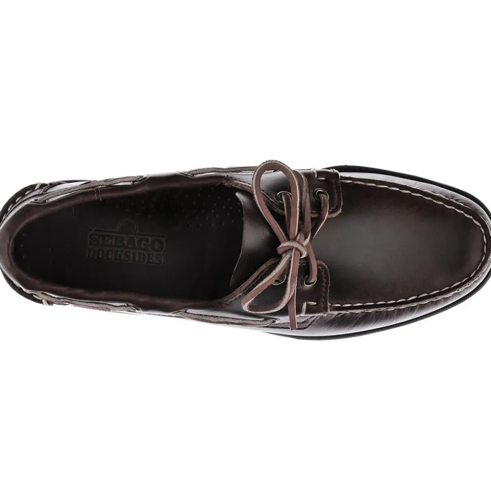 Sebago - Mocassins Portland Waxed - Marron