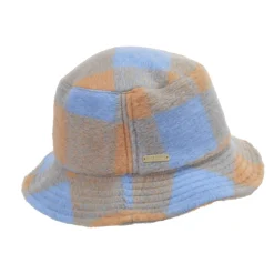 Seeberger - Bob à carreaux - Bleu