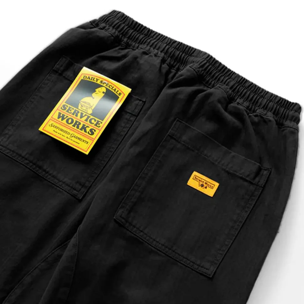 Service Works - Pantalon à chevrons - Noir