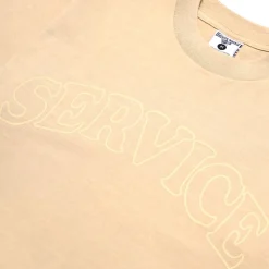 Service Works - Tee Shirt Arch Logo - Beige