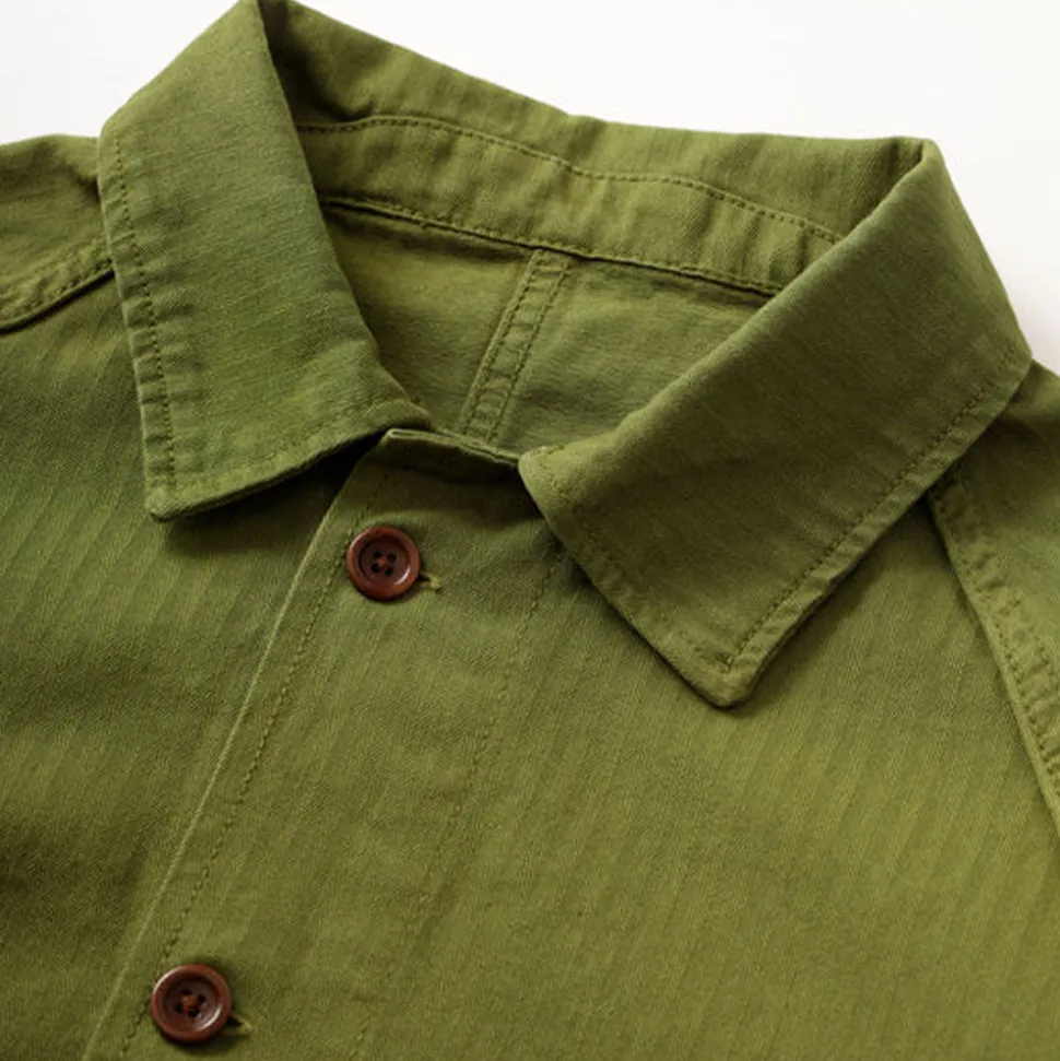 Service Works - Veste à chevrons - Pesto