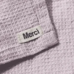 Serviette de bain en lin - Nid d'abeille - Parme Fuji Iro