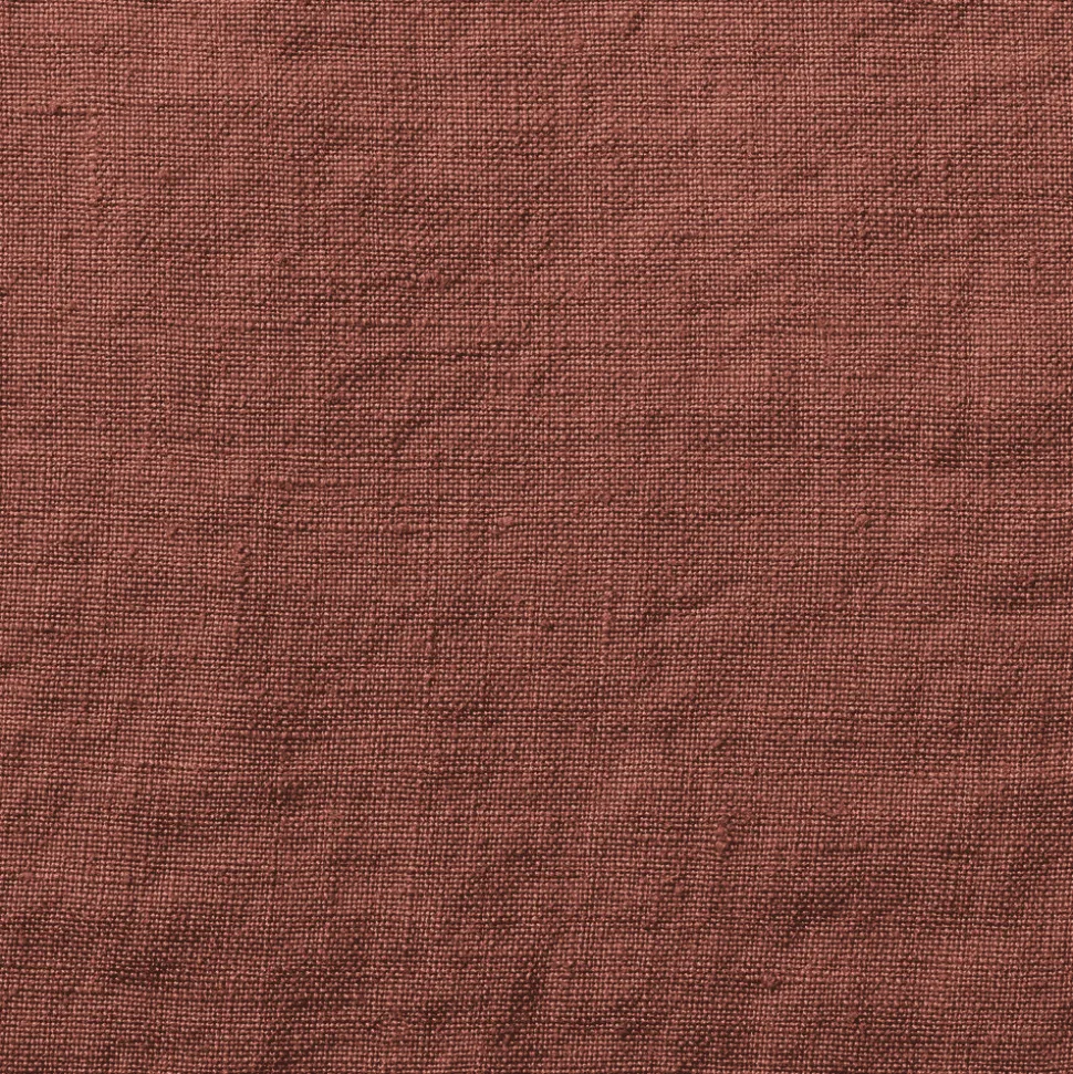 Serviette de table en lin lavé - Rouge Urushi