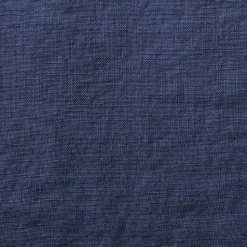 Serviette de table en lin lavé - Bleu Shibori