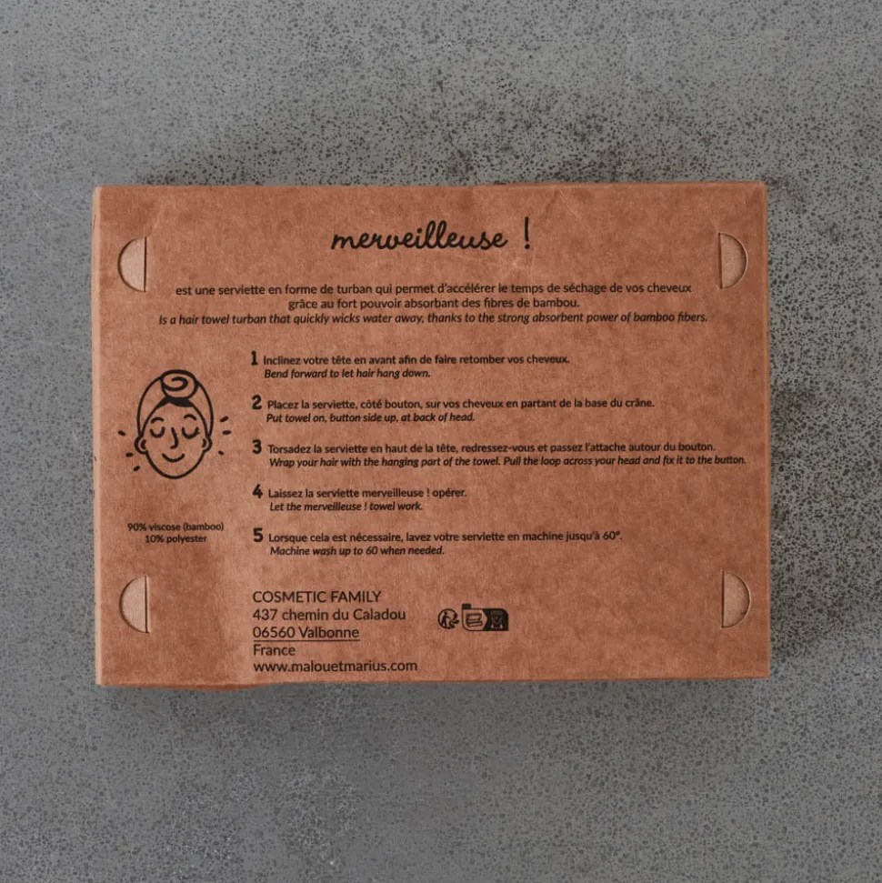 Serviette merveilleuse - Ecru - Malou & Marius