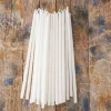 Set de 25 bougies fines - Blanc