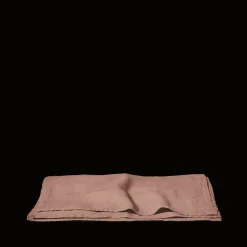 Set de table en lin lavé - Rose Argile