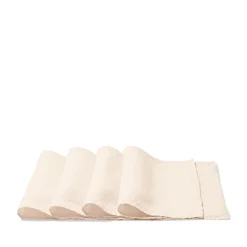 Set de table en lin lavé - Blanc de Ceruse