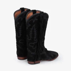 Shiloh - Bottes Midnight Franges - Noir