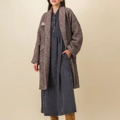 SIXSOEURS - Manteau Albertine - Marron