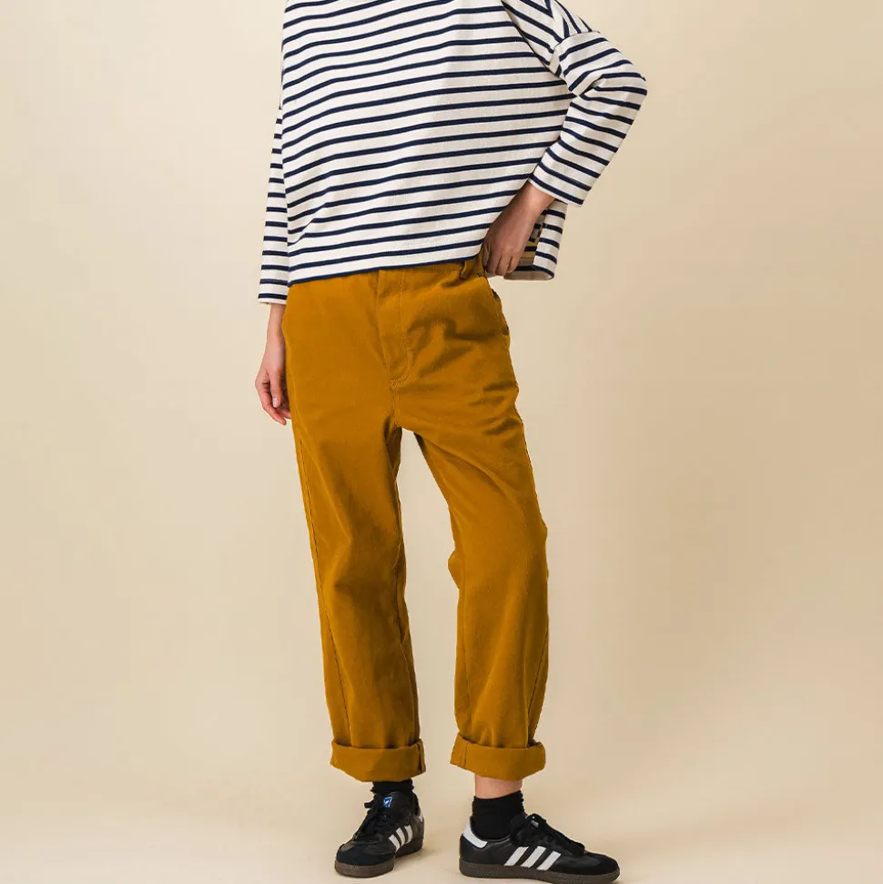 SIXSOEURS - Pantalon Jodie - Ocre