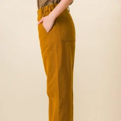 SIXSOEURS - Pantalon Jodie - Ocre