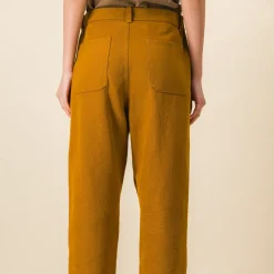 SIXSOEURS - Pantalon Jodie - Ocre