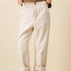 SIXSOEURS - Pantalon Pearl - Ecru