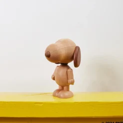 Snoopy en bois de chêne