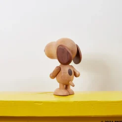 Snoopy en bois de chêne