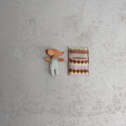 Souris Bébé Bleu - Maileg