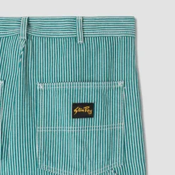 Stan Ray - Pantalon OG Painter - Vert Rayures
