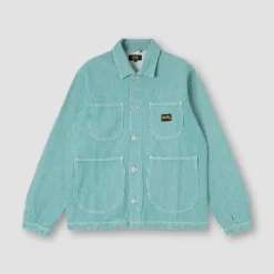 Stan Ray - Veste Coverall - Vert Rayures