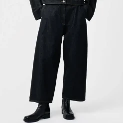 Studio Nicholson - Pantalon en Jean Chalco - Noir