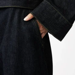 Studio Nicholson - Pantalon en Jean Chalco - Noir