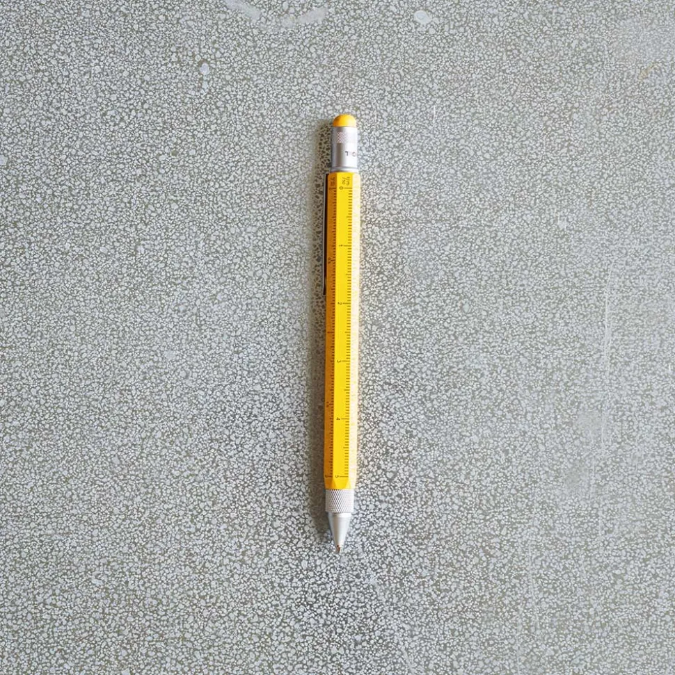 Stylo bille multitâche - Jaune