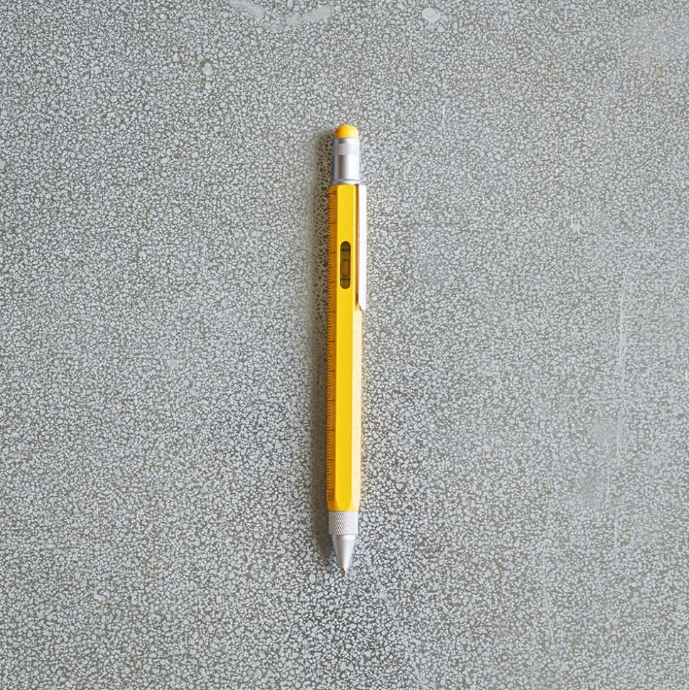 Stylo bille multitâche - Jaune