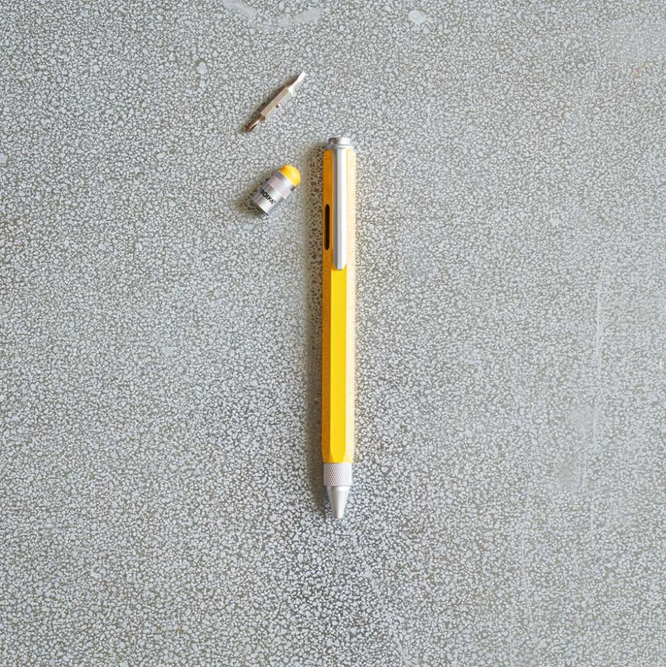 Stylo bille multitâche - Jaune