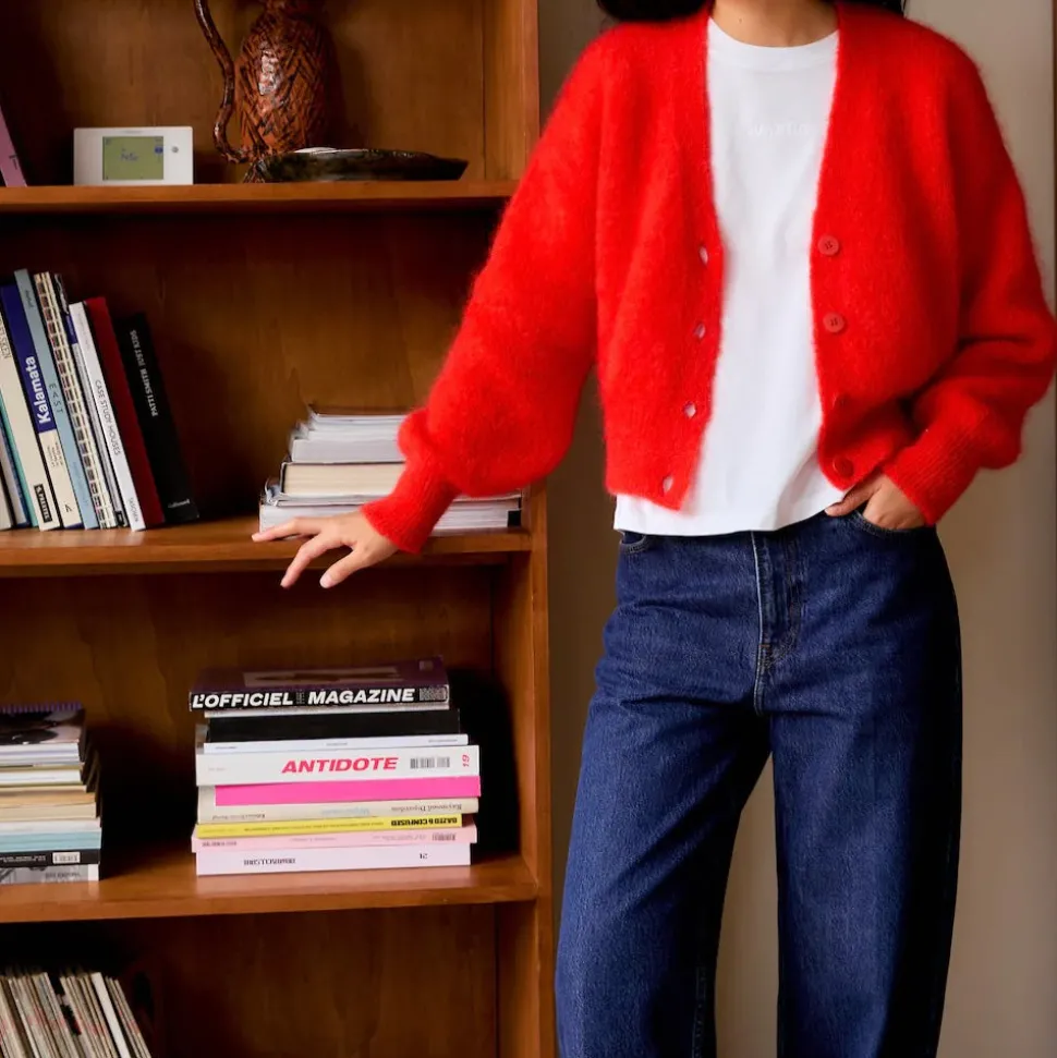 Surprise - Cardigan Monica - Rouge/Orange