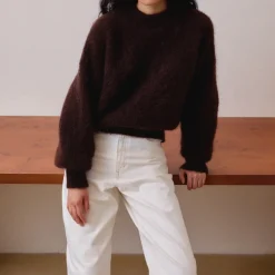 Surprise - Pull Mohair Jane - Chocolat