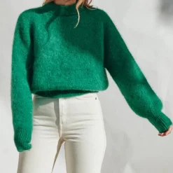 Surprise - Pull Mohair Jane - Vert